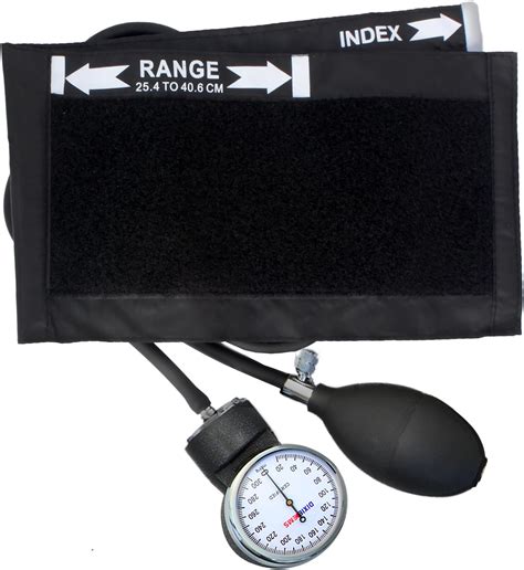 Amazon.com: Dixie EMS Deluxe Aneroid Sphygmomanometer Blood Pressure Set W/Adult Cuff, Carrying ...