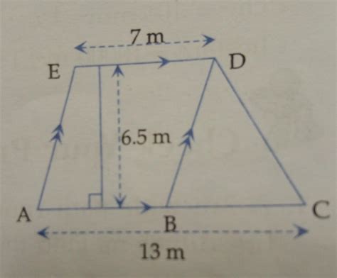 in the adjoining figure ABCD is a parallelogram find the area of ...