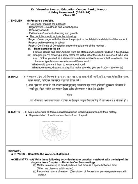 Image result for Assignment Class 9 20th Week Answer