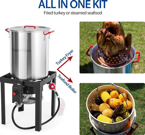 Turkey Deep Fryer, 30 QT Turkey Fryer Pot with Philippines | Ubuy