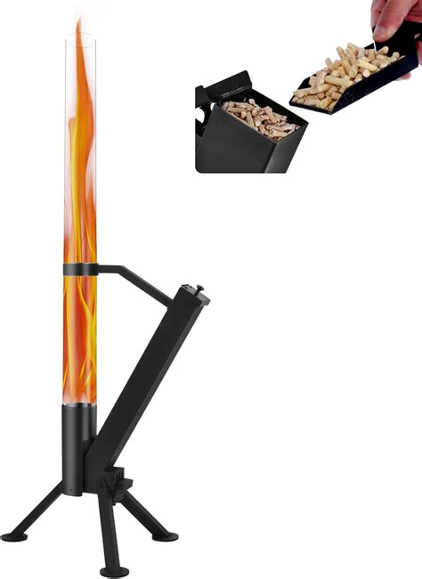 Amazon.com : CHARMELEON Wood Pellet Fire Pits for Outside – Portable ...