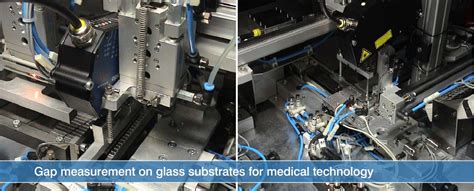 激光位移传感器用于医用玻璃载片尺寸检测-opt_苏州迪森特智能科技有限公司