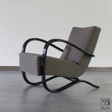 Streamline lounge chair H-269 by Jindrich Halabala - ZEITLOS – BERLIN