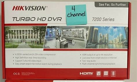 New HIKVISION Turbo HD 7200 4 / 8 /16 Channel DVR W/ India | Ubuy