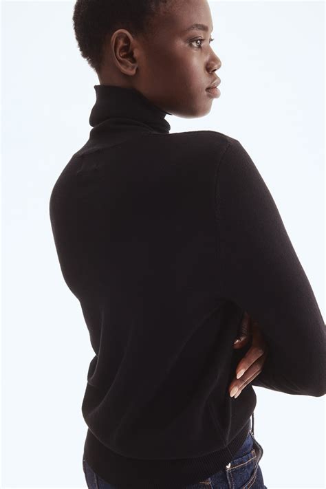 Women's Black Turtlenecks | Polo & Turtlenecks | H&M US