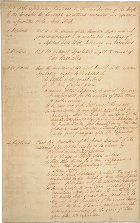 What Was The Virginia Plan