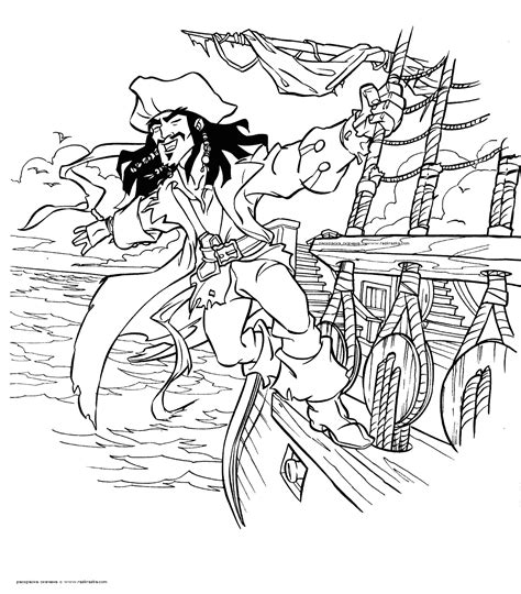 Free Printable Pirate Coloring Pages For Kids