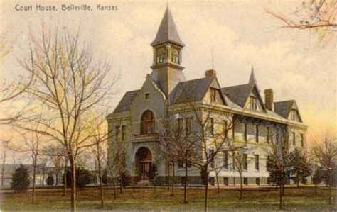 Republic County Courthouse (Belleville, KS) - Built 1885 (Architect ...