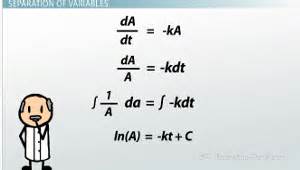 Image result for Calculus Separation of Variables