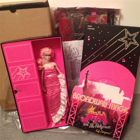 Buy Jem and the Holograms Collection Broadway Magic Jem Doll with Stage ...