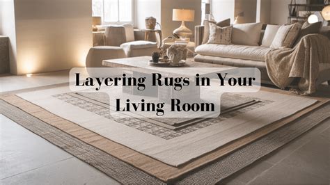 How to Layer Rugs in Your Living Room? - A House in the Hills