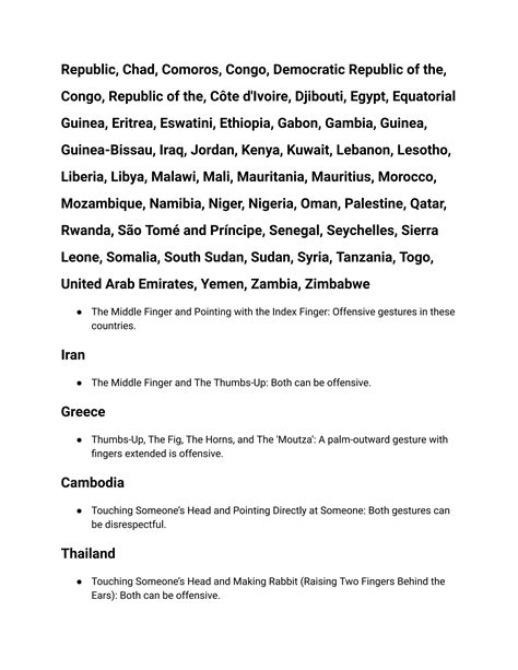 Cross-Cultural Gestures A Global Exploration of Non-Verbal ...