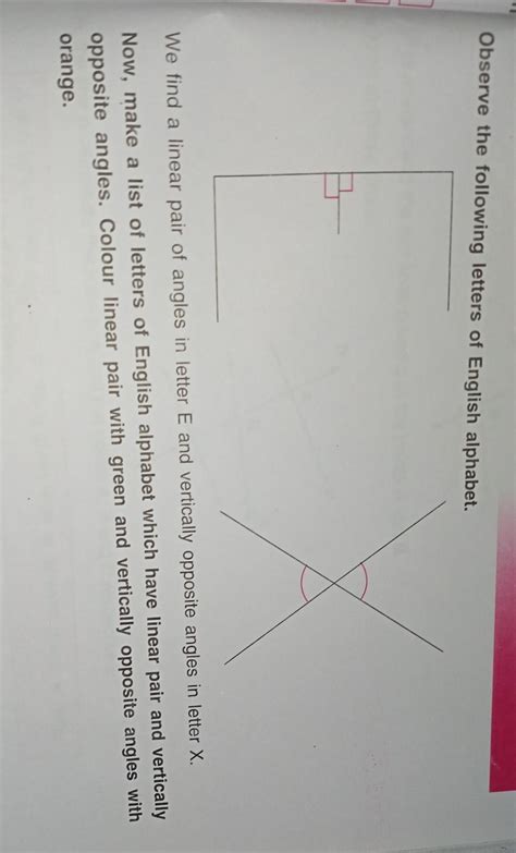 Observe the following letters of English alphabet e and X We find a ...