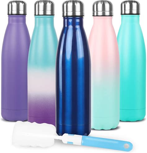 Buy Sfee Insulated Water Bottle, 17oz Stainless Steel Water Bottles ...