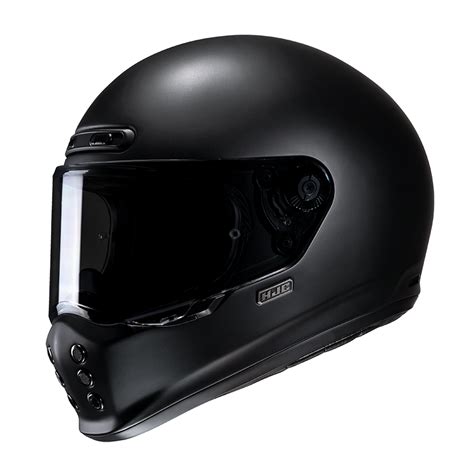 Hjc V10 Semi Flat Black Helmet