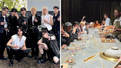 JYP Treats Stray Kids To Gourmet Meal Post K-pop Group's Billboard ...