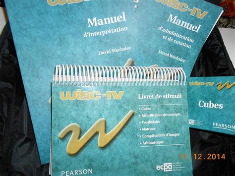 Buy Wechsler Intelligence Scale for Children - 4th Ed WISC-IV France ...