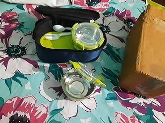 Buy Magnus Avanza 3 Stainless Steel Lunch Box Set | 1050ml | Leakproof ...