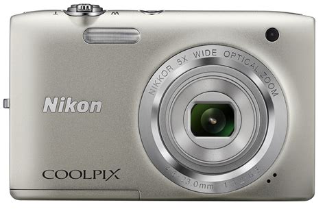 Buy Nikon Coolpix S2800 20.1MP Point and Shoot Camera (Silver) with 5X ...