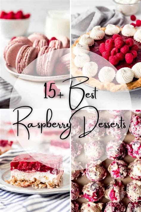 Raspberry Desserts 的图像结果