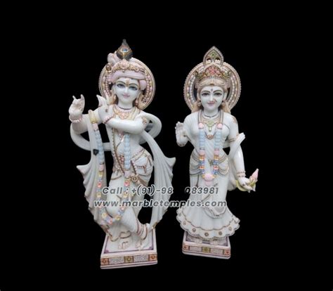 Buy Radha Krishna Marble Statue Online, Krishna Murti Supplier India ...