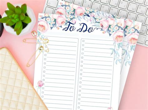 To-Do List 40 Lines / 8.5x11 inches / A5 - Breezy Colors Design | To do ...