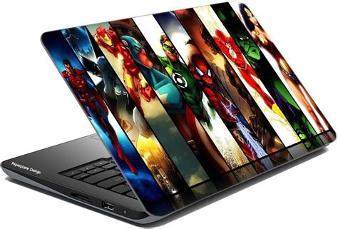 Paper Plane Design Laptop Skin Cover for All Makes and Models with Hard ...