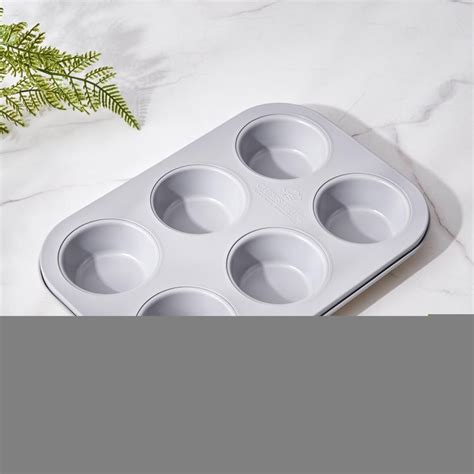 Buy Chefs Pride Carbon Steel 6-Cup Muffin Pan from Home Centre at just ...
