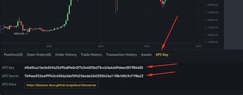 Excel API for Binance 的图像结果