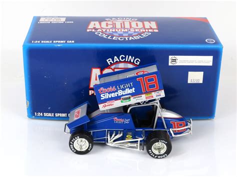 Item #20720 1998 Coors Light Silver Bullet Beer Brad Doty #18 1:24 ...