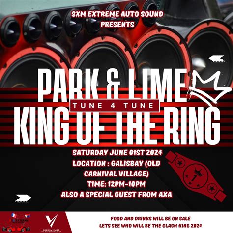 PARK N LIME "KING OF THE RING", Carnival Village Sint Maarten ...
