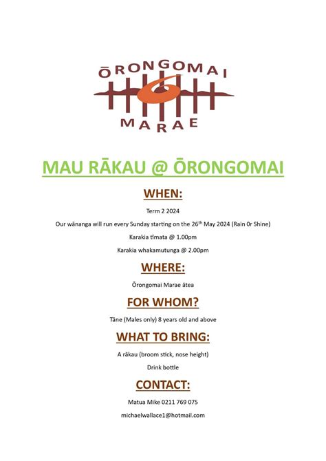 Mau Rakau Lessons for Tane, 1 Railway Ave, Maidstone, Upper Hutt 5018 ...