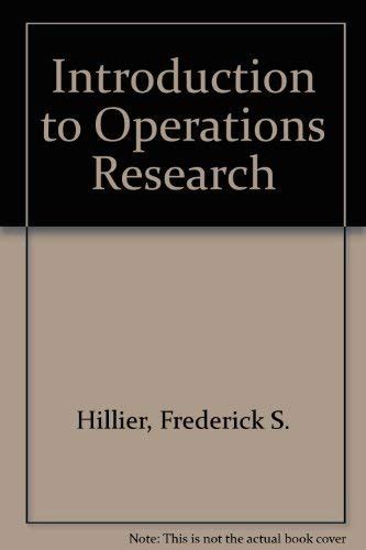 Buy Introduction to Operations Research Book Online at Low Prices in ...