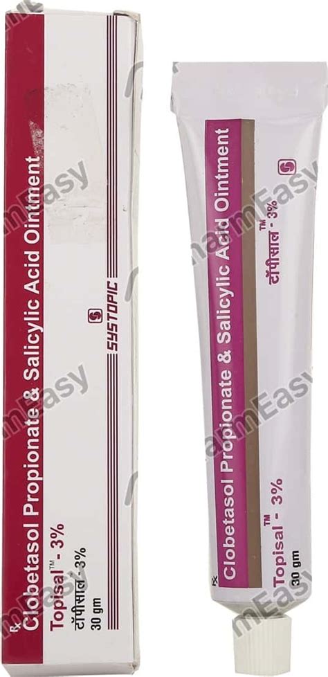 Topisal 3% Oint 30gm: Uses, Side Effects, Price & Dosage | PharmEasy