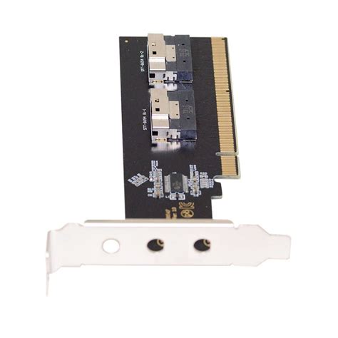 xiwai Slimline Dual SFF-8654 8X 4 NVME to PCIE Express 3.0 4.0 Raid ...
