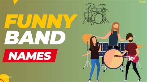 480+ Funny Band Names [Cool, Clever & Unique Ideas] - Names Crunch