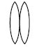 Four combinations of two thin lenses are given in List I. The radius of ...