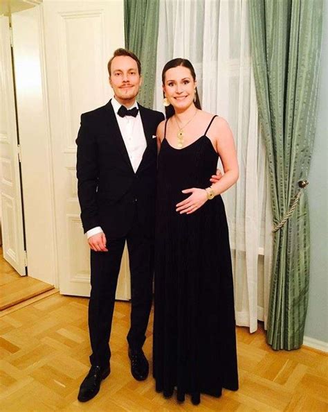Sanna Marin poses with her longtime partner Markus Raikkonen - Photogallery