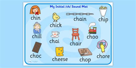 ch Sound Mat (Teacher-Made)