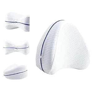 Knee Pillow – Comfort Partner Memory Foam Leg Wedge for Side Sleepers ...