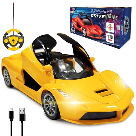 Wembley High Speed Rechargeable Remote Control RC Car for Kids with ...