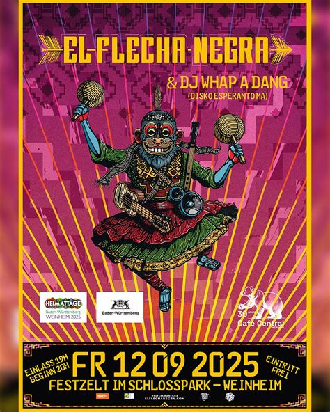 Heimattage Weinheim mit El Flecha Negra • Festzelt im Schlosspark ...