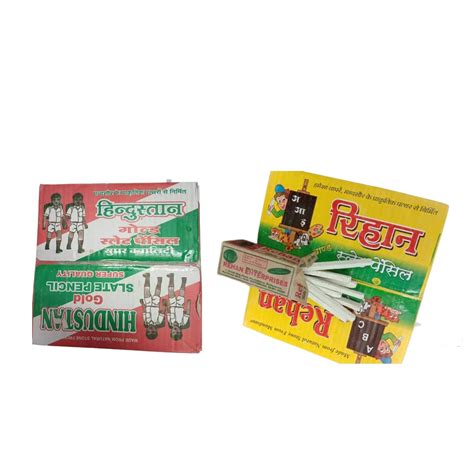 Natural Pure & Organic white thick slate pencils Dustless Safe ...