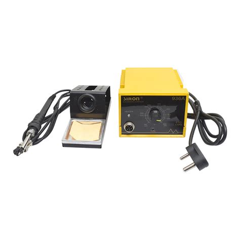 Siron: 936A Temperature Controlled Analog Soldering Station 50-Watts E