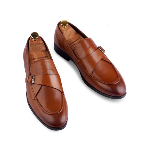 dress loafers Made with premium leather Santino tan » Cordwainers ...