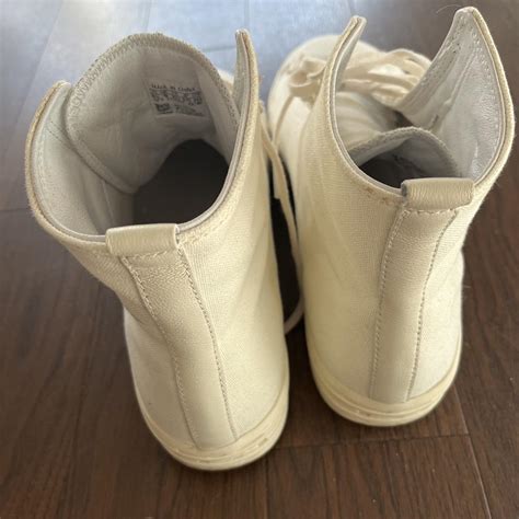 Y-3 off white high top sneakers #y3 - Depop