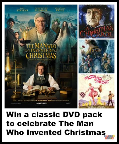Win a classic DVD pack to celebrate The Man Who Invented Christmas