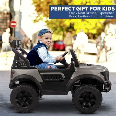 Sam's Toy Rechargeable Battery Operated Ride On Jeep POBO for Kids with ...