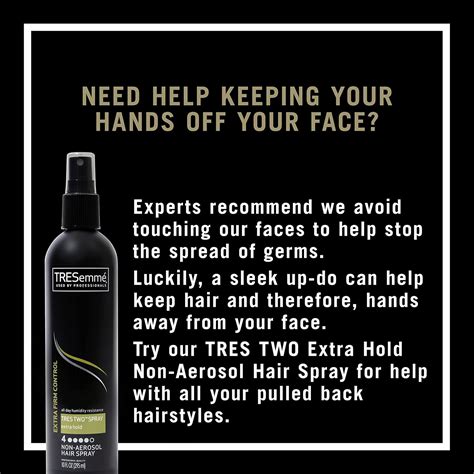 TRESemmé Tres Two Spray con spray para el cabello sin aerosol 10 onzas ...