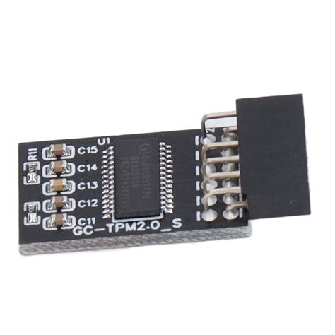 Buy Crtynell Encryption Module,TPM 2.0 Module LPC SPI 12Pin Remote Card ...